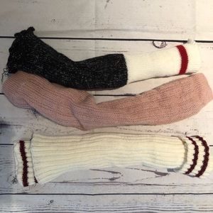 🌿3 leg warmers never worn! *